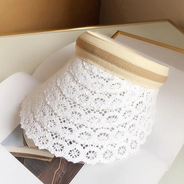 2024 New women summer sun visor wide-brimmed beach hat - Sexikinis Swim