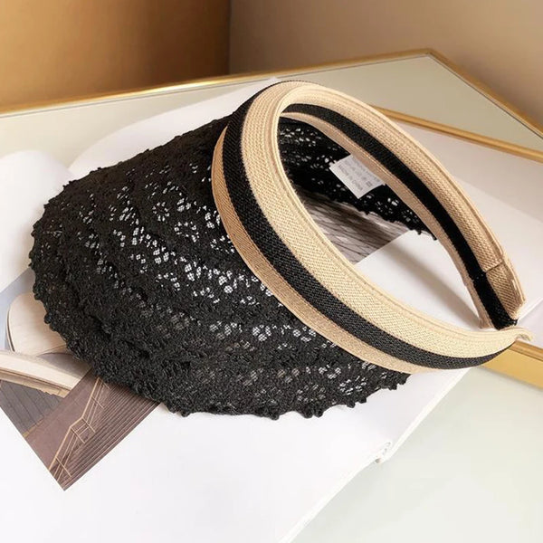 2024 New women summer sun visor wide-brimmed beach hat - Sexikinis Swim