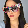 Hand designed bejeweled sunglasses - Sexikinis Swim