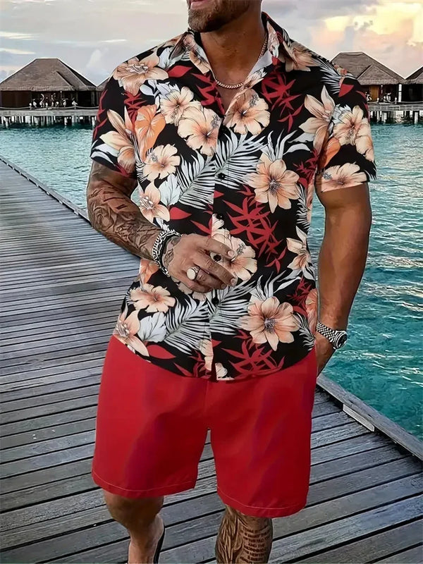 Men's Hawaii beach outfit