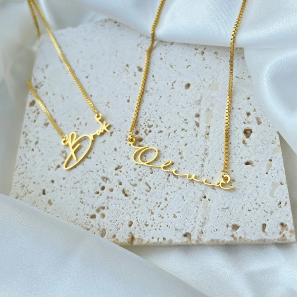 Personalized Gold Name Necklace - Sexikinis Swim