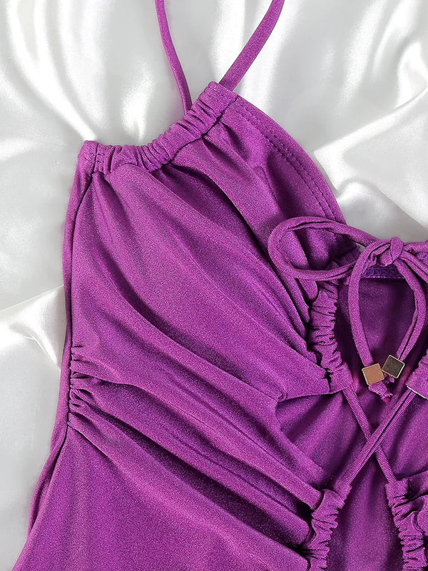 Peony one piece swimsuit