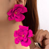 Big Flower Drop Earrings - Sexikinis Swim