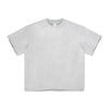 Plain white t-shirt on a white background