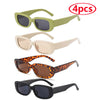 13pcs Small Square Retro Sunglasses