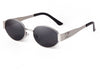 Retro Metal Frame Oval Sunglasses - Sexikinis Swim