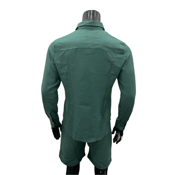 Men's Summer Comfy Cotton Linen Shorts set