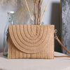 Straw Woven Shoulder CrossbodyBeach Clutch Bag