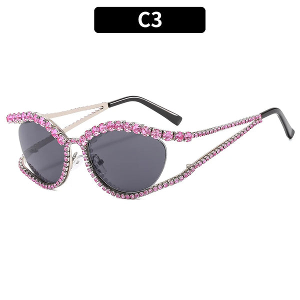 Designer Rhinestone Sunglasses - Sexikinis Swim