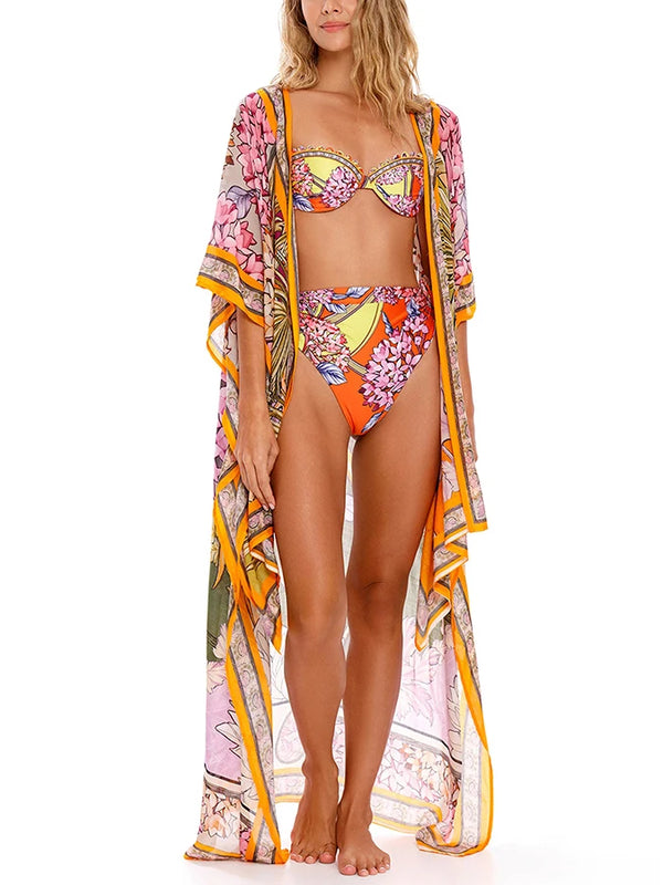 Funky High Waist Two-PieceSwimsuit - Sexikinis Swim
