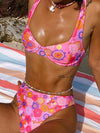 Floral Funky two piece swimsuit - Sexikinis Swim