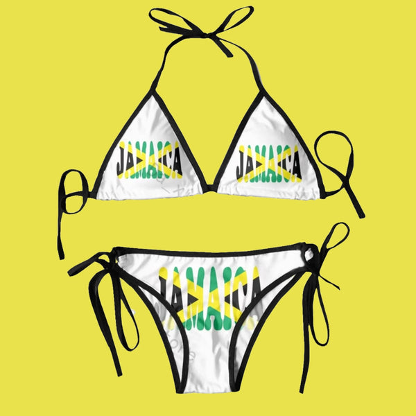 Sexy Jamaican Flag two piece swimsuit - Sexikinis Swim