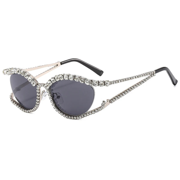 Designer Rhinestone Sunglasses - Sexikinis Swim