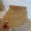 Summer Straw Sun Visor Hat - Sexikinis Swim