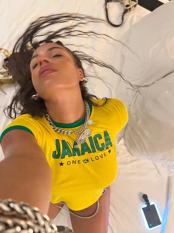 Jamaican bikini shirt top - Sexikinis Swim