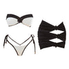 Nitty flower two piece swimsuit with Mini Skirt