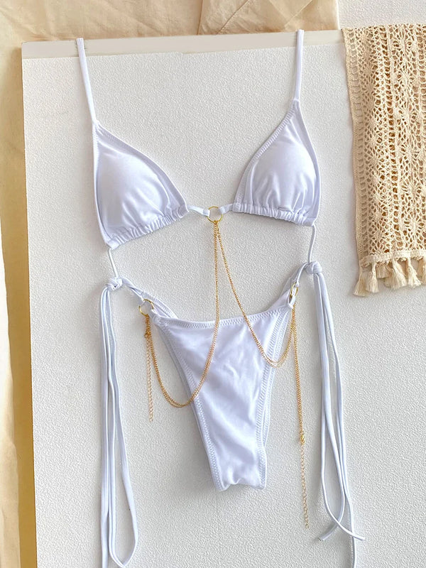Jewelry bae two piece swimsuit