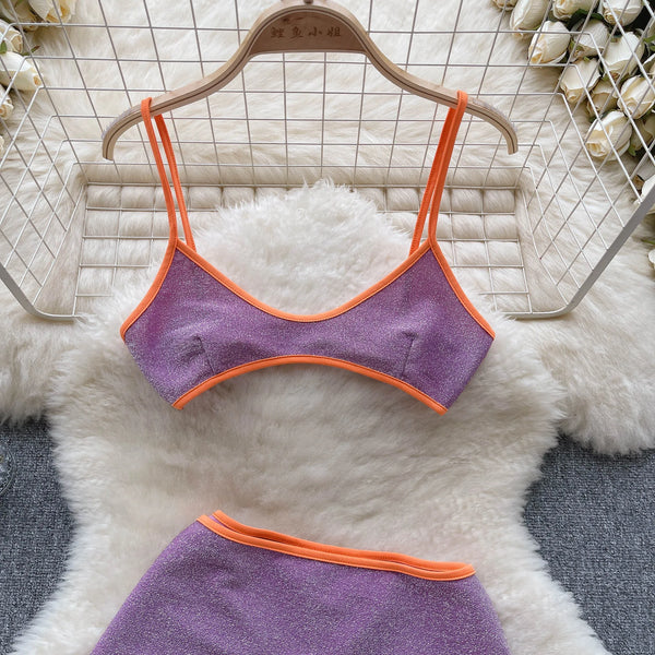 Hennie High waist two piece swimsuit - Sexikinis Swim