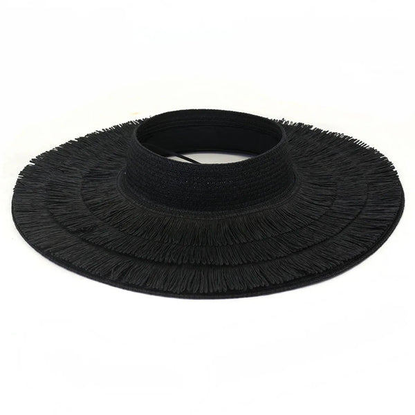 Designer empty top visor hat for woman