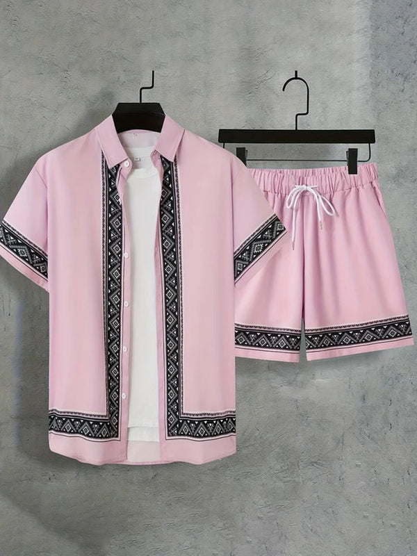 Summer Men's casual beach outfit
