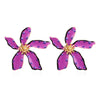 Sweet Big Flower Stud Earrings - Sexikinis Swim