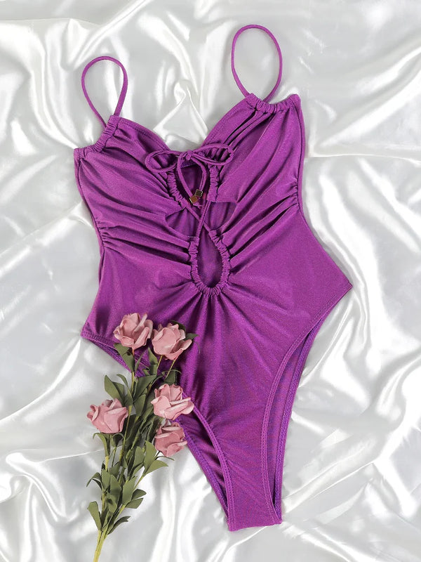 Peony one piece swimsuit