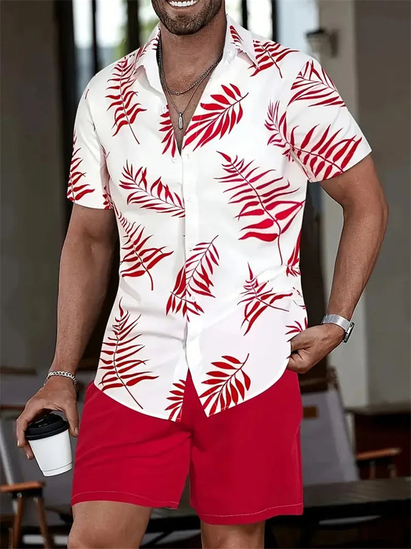 Men's Hawaii beach outfit