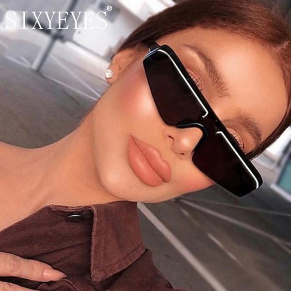 Vintage Flat Top Outdoor Cat EyeFemale Sunglasses
