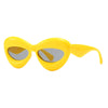 Plush women Cat Eye Sunglasses - Sexikinis Swim
