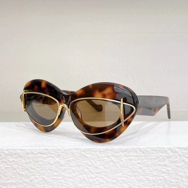 Cat Eye UV400 Outdoor Protection Double Frame sunglasses - Sexikinis Swim