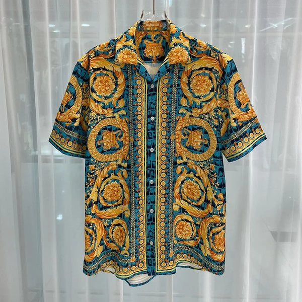 Vintage Luxury two piece beach shorts set - Sexikinis Swim