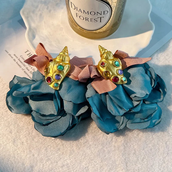 Handmade Cotton Long TasselEarrings -Sexikinis Swim