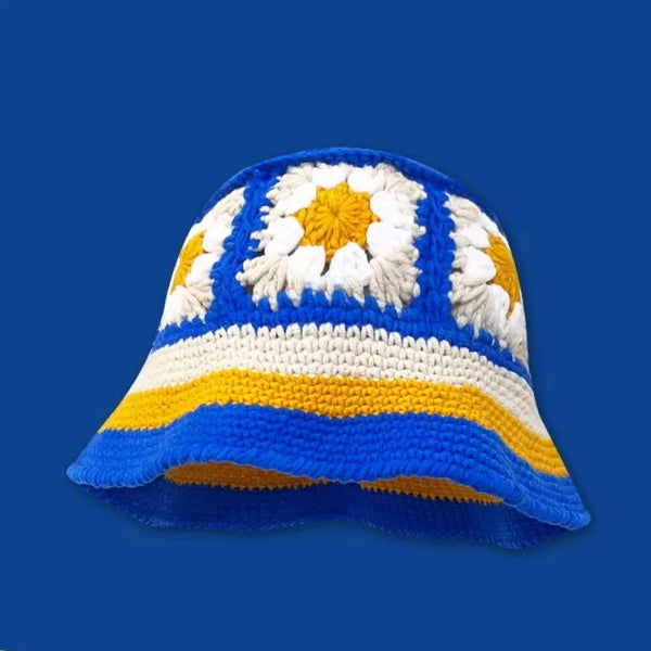 New Crochet Korean Handmade Bucket Hat - Sexikinis Swim