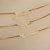 Personalized Gold Name Necklace - Sexikinis Swim