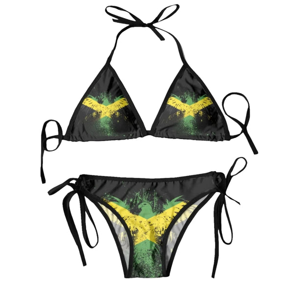 Sexy Jamaican Flag two piece swimsuit - Sexikinis Swim