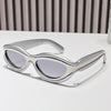 New Fashion Oval Cat Eye Sunglasses - Sexikinis Swim