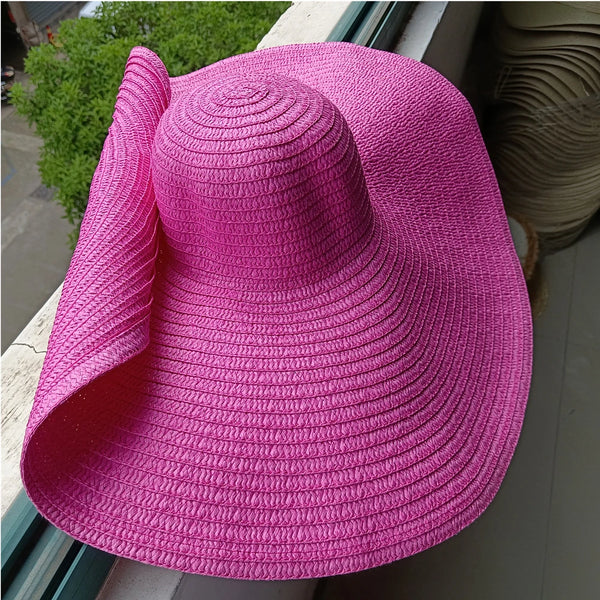 Designer empty top visor hat for woman