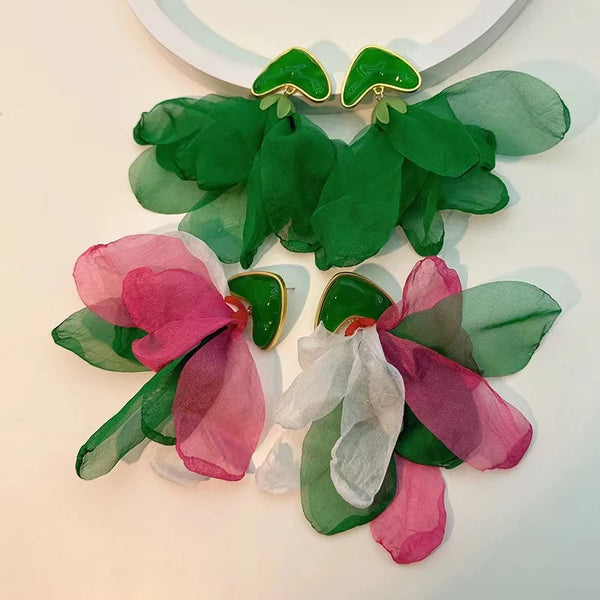 Handmade Cotton Long TasselEarrings -Sexikinis Swim