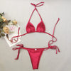 2024 New Shiny Red Sexy two piece swimsuit - Sexikinis Swim