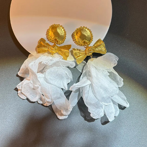 Handmade Cotton Long TasselEarrings -Sexikinis Swim