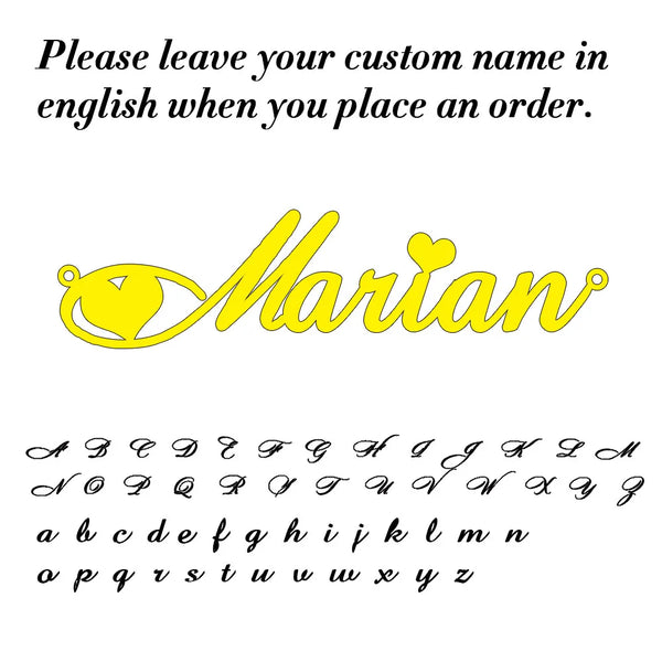Custom Name Necklace -Sexikinis Swim