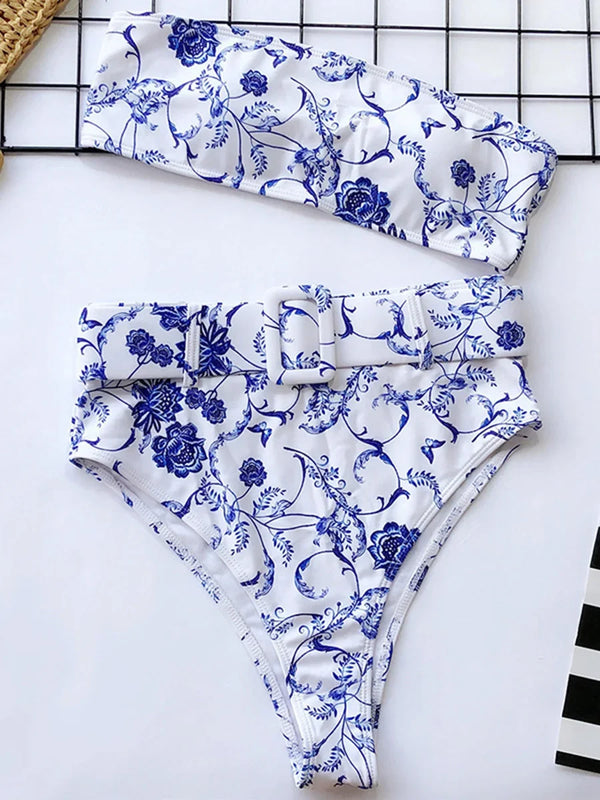 Sally High Waist two piece swimsuit