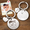 Calendar Custom Photo KeyChain Spotify Code Stainless Personalized Date Engraved Musical Memorial Gift - Sexikinis Swim