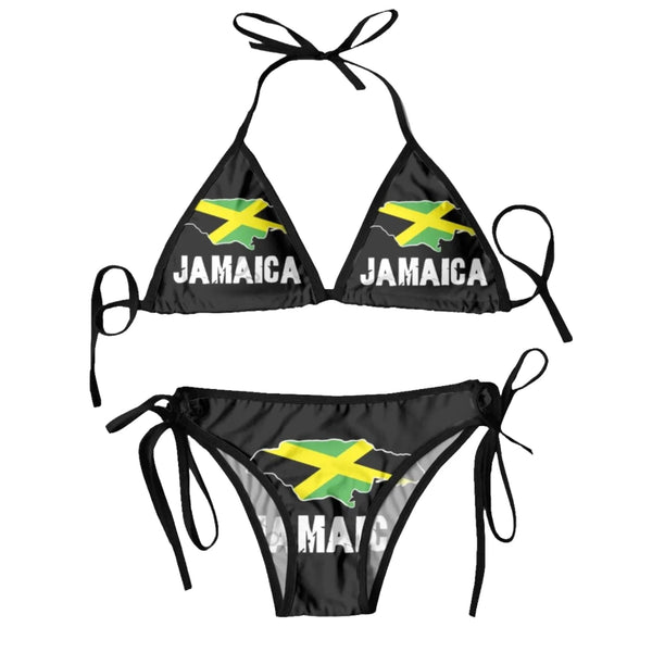 Sexy Jamaican Flag two piece swimsuit - Sexikinis Swim