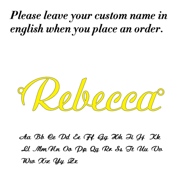 Personalized Gold Name Necklace - Sexikinis Swim