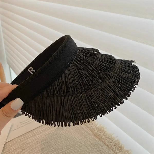 Summer Straw Sun Visor Hat - Sexikinis Swim