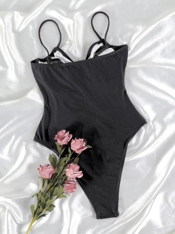 Peony one piece swimsuit