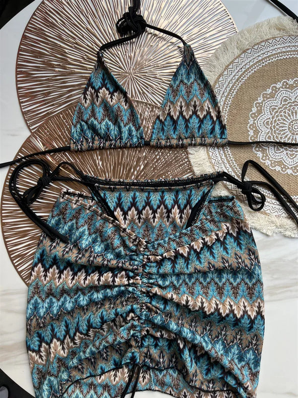 Vinia three piece swimsuit