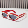 New Fashion Oval Cat Eye Sunglasses - Sexikinis Swim