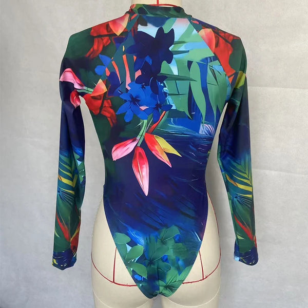 Tropical Blisser one piece swimsuit